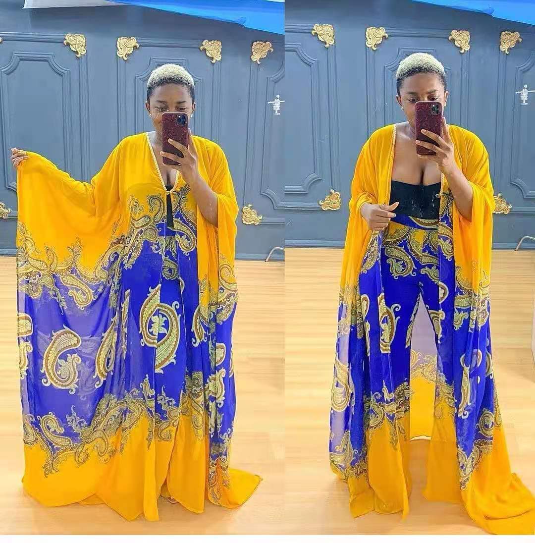 LAYANA – Ensemble Fluide Deux Pièces Chiffon