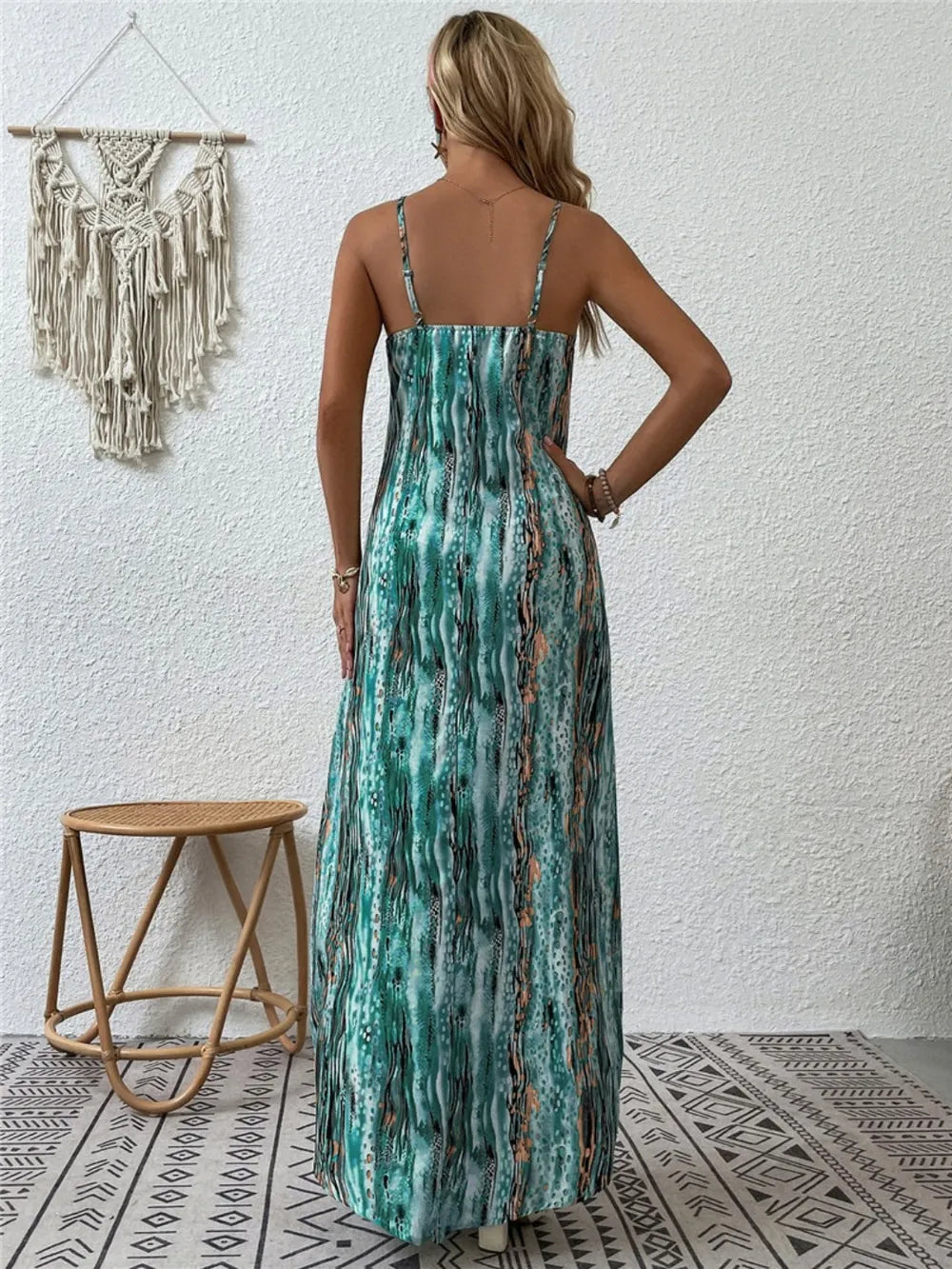 RIVKA – Robe Longue à Bretelles