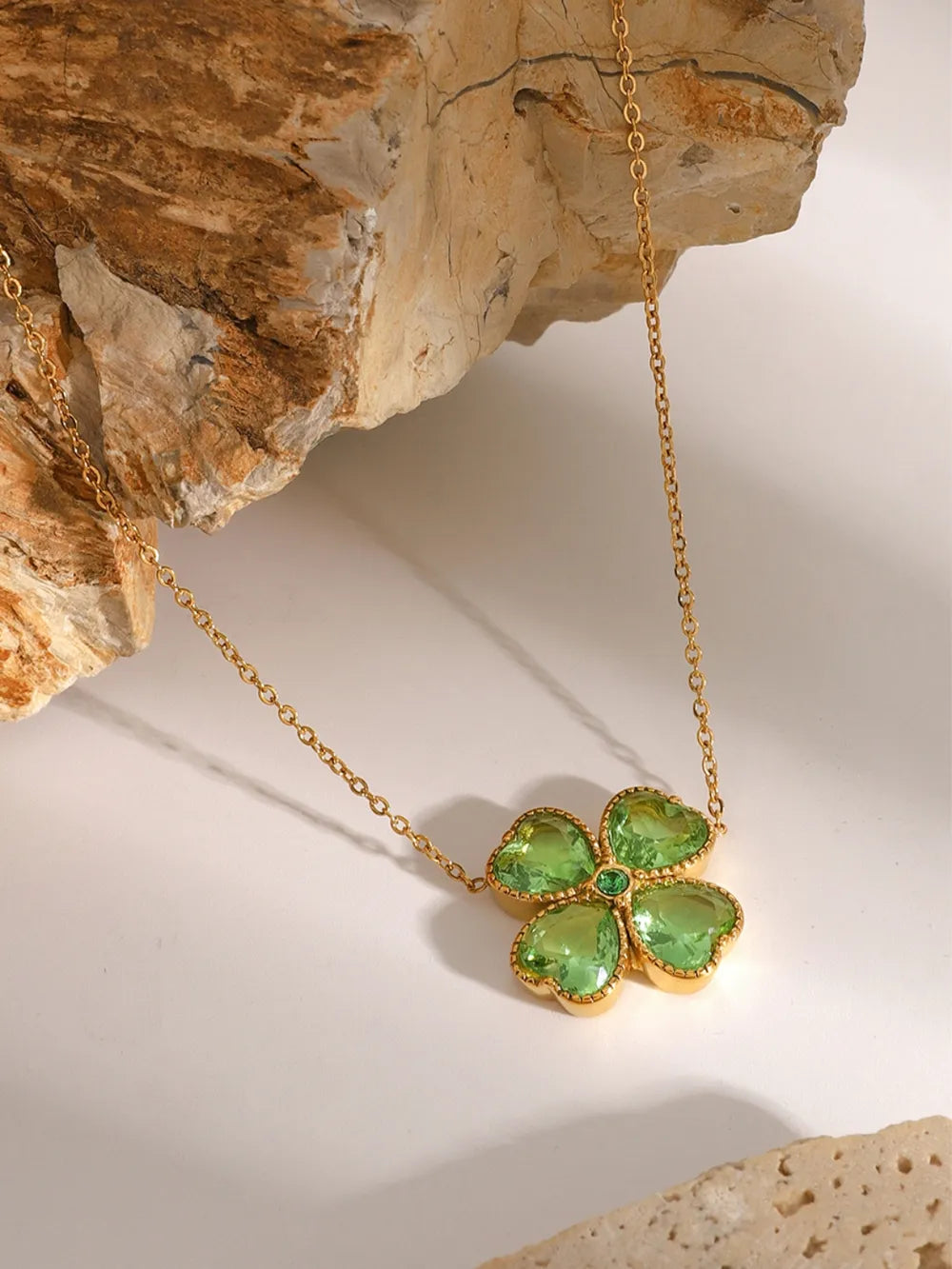 Collier Trèfle Porte-Bonheur