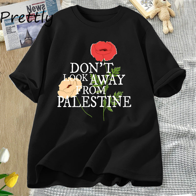 T-shirt Résistance Fleurie