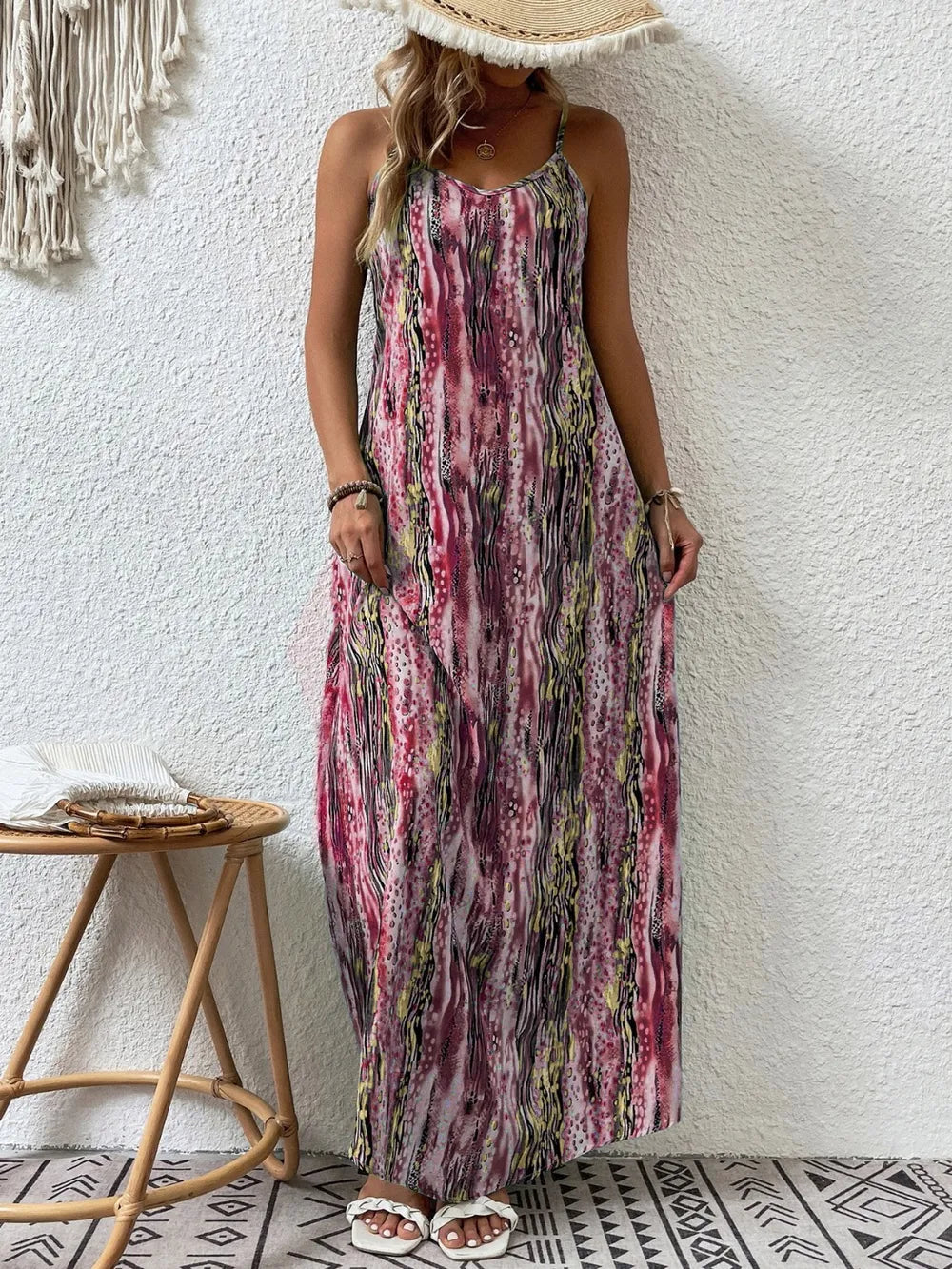 RIVKA – Robe Longue à Bretelles