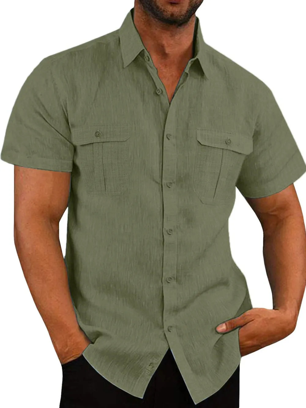 TAYEM – Chemise Manches Courtes