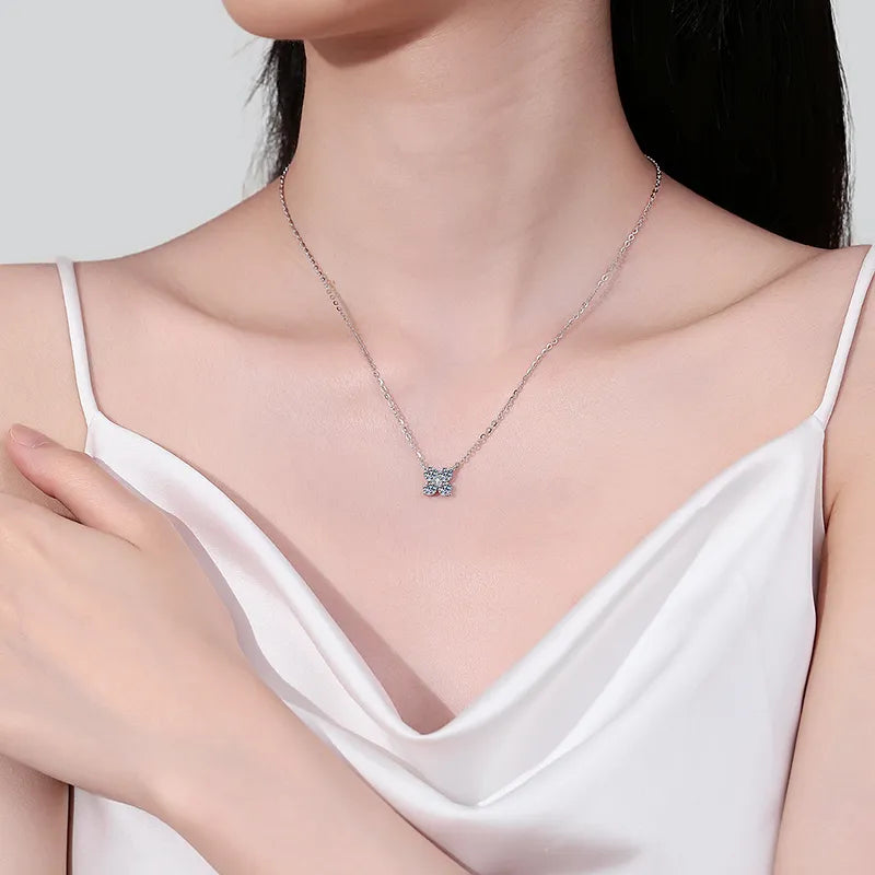 Linéa – Collier Moissanite 1.26 ct en Argent 925