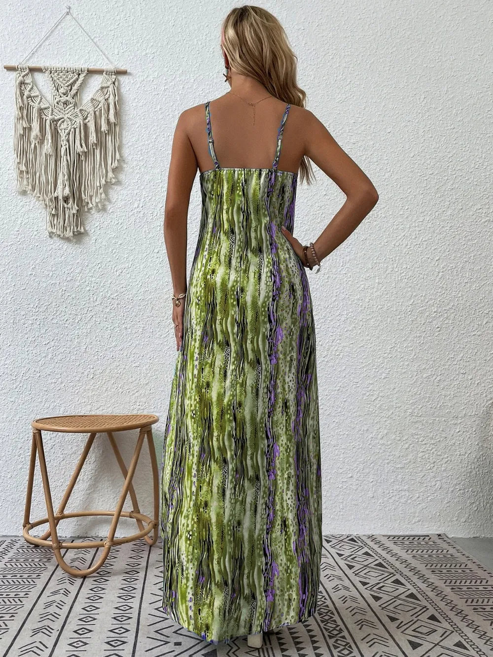 RIVKA – Robe Longue à Bretelles