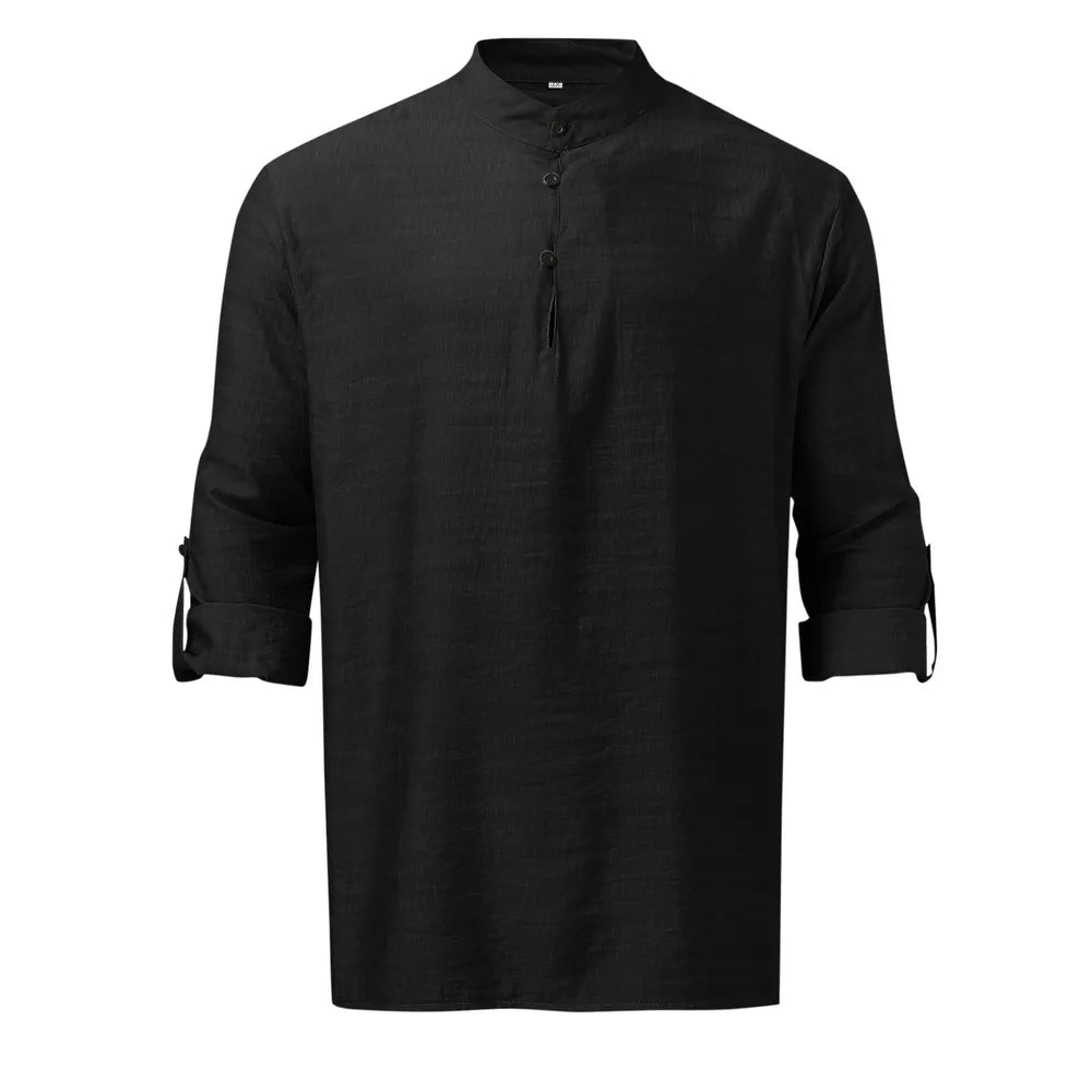 JADEN – Chemise Longue en Lin