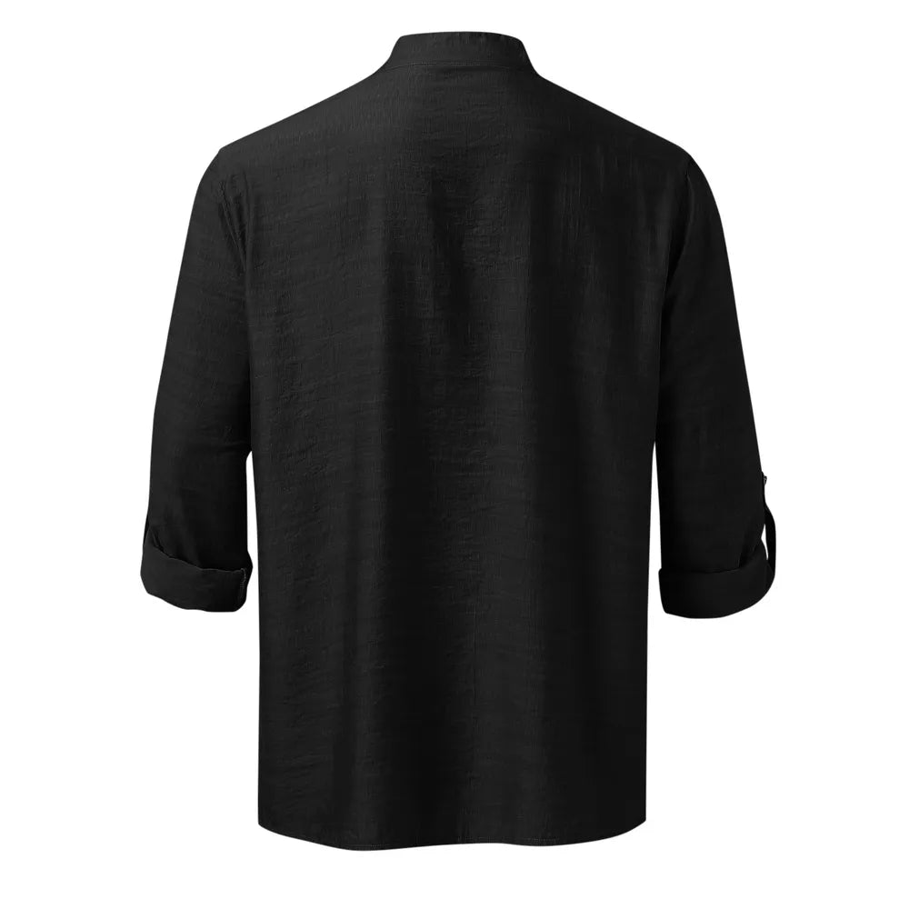 JADEN – Chemise Longue en Lin