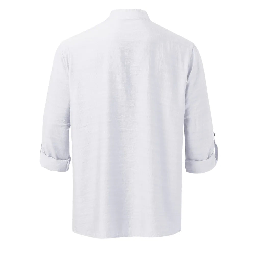 JADEN – Chemise Longue en Lin