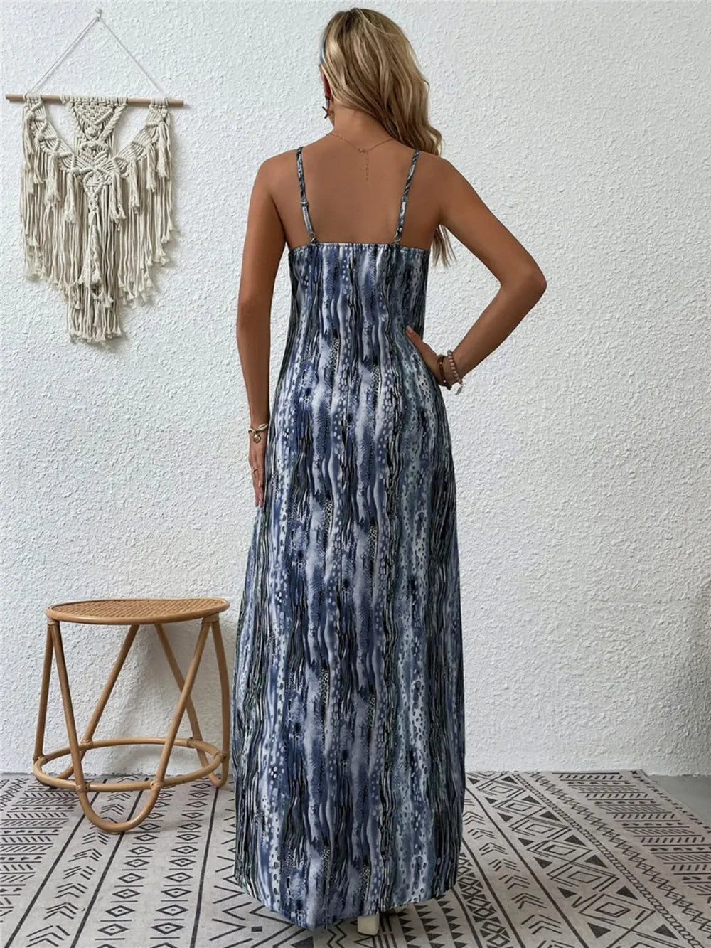 RIVKA – Robe Longue à Bretelles