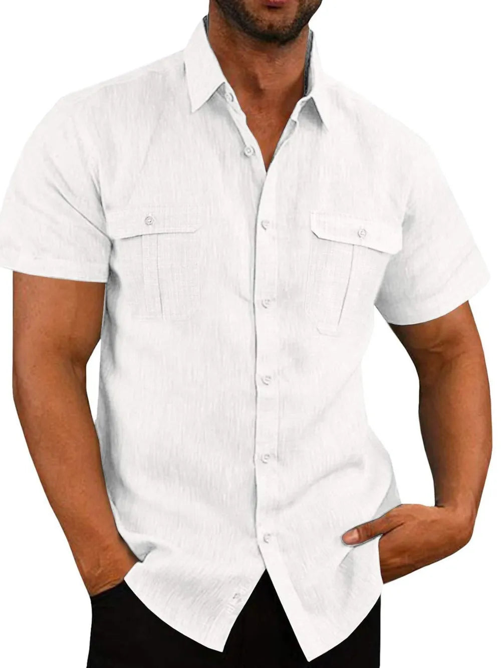 TAYEM – Chemise Manches Courtes