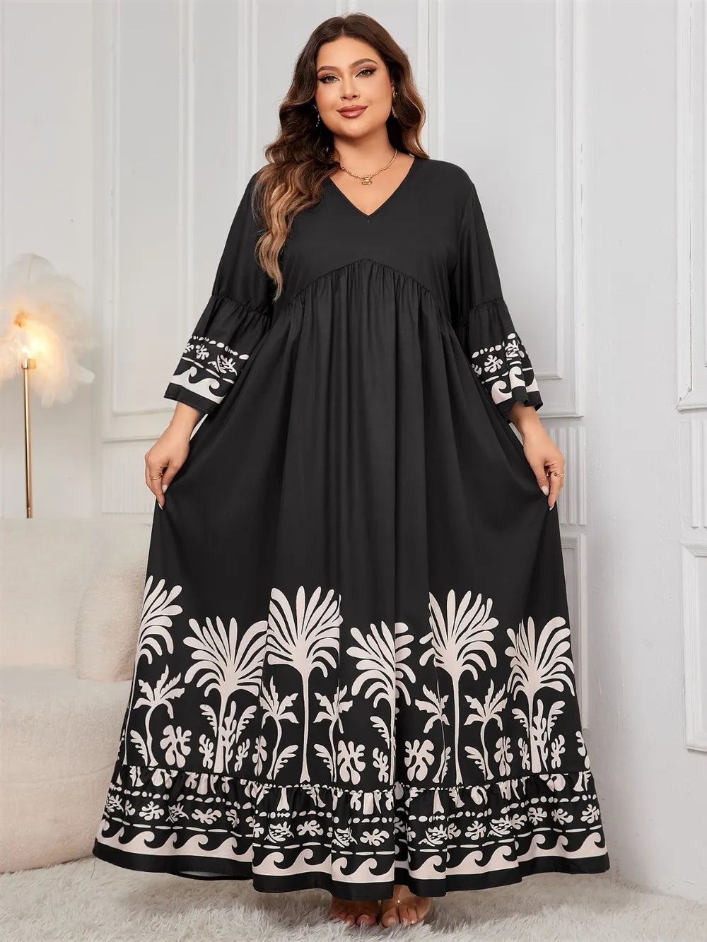 ILONA – Robe Longue Grande Taille