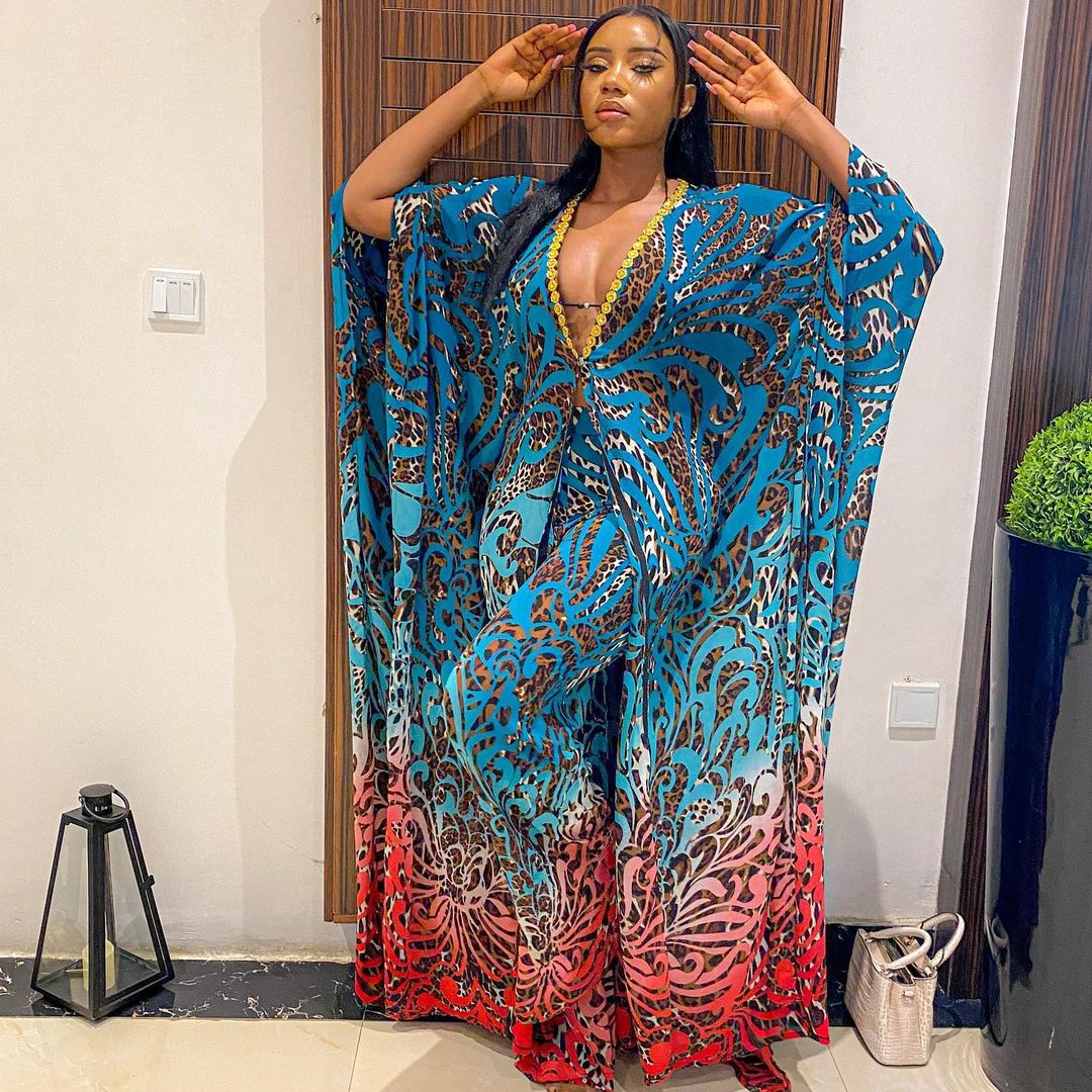 LAYANA – Ensemble Fluide Deux Pièces Chiffon