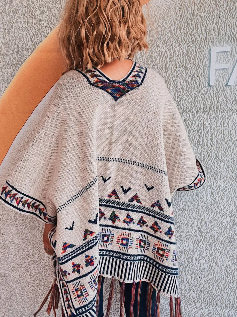 NAÏLA – Cardigan Ouvert à Franges