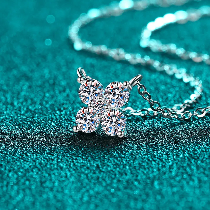 Linéa – Collier Moissanite 1.26 ct en Argent 925