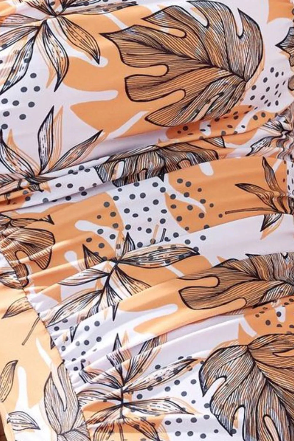 LYORA – Ensemble Maillot Une Pièce Paréo Imprimé