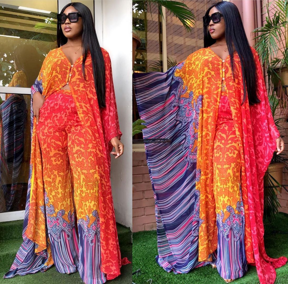 LAYANA – Ensemble Fluide Deux Pièces Chiffon