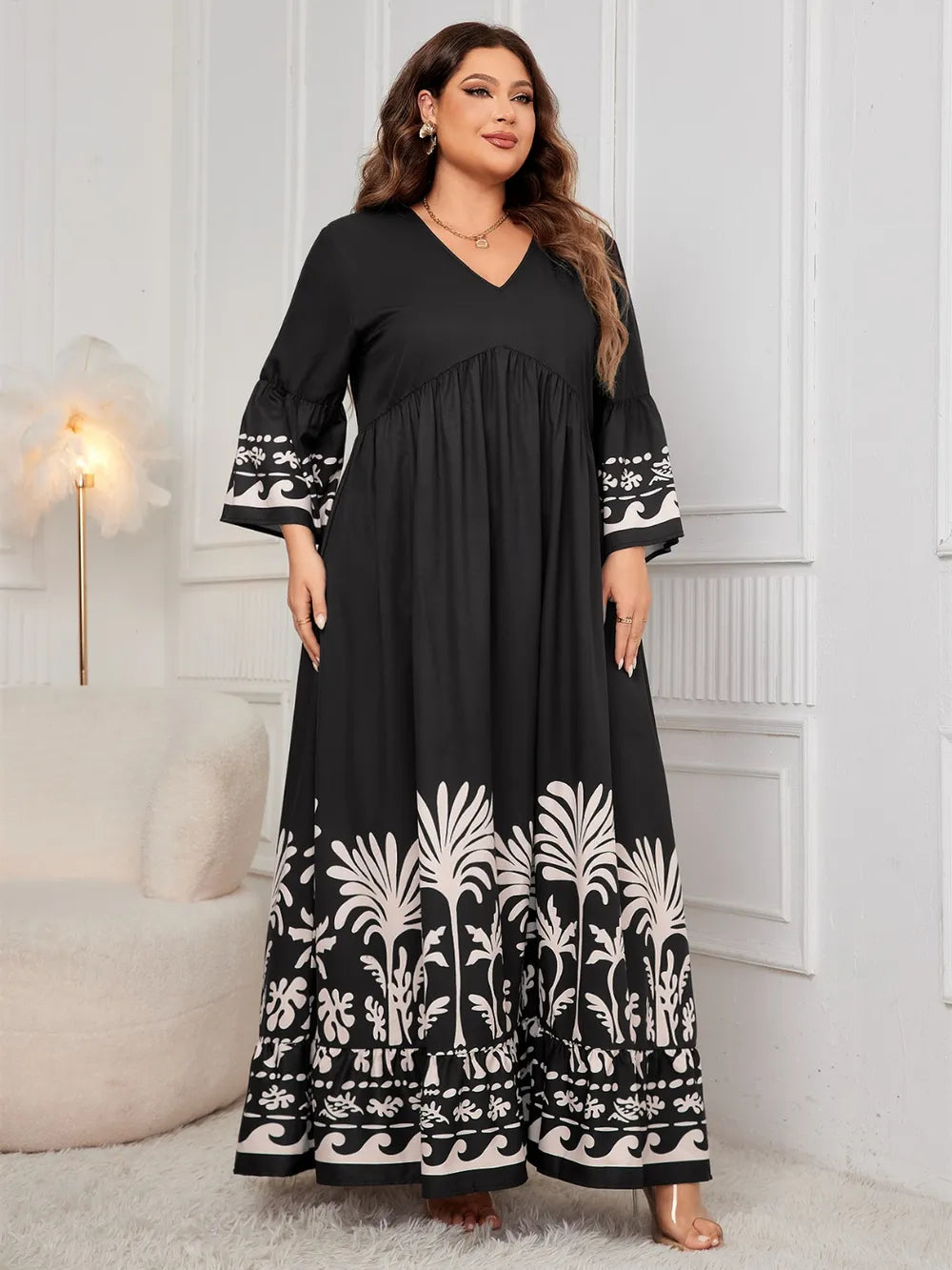 ILONA – Robe Longue Grande Taille