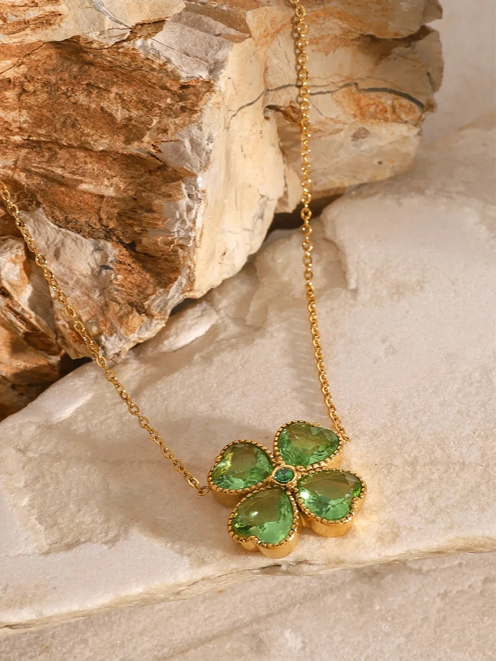 Collier Trèfle Porte-Bonheur
