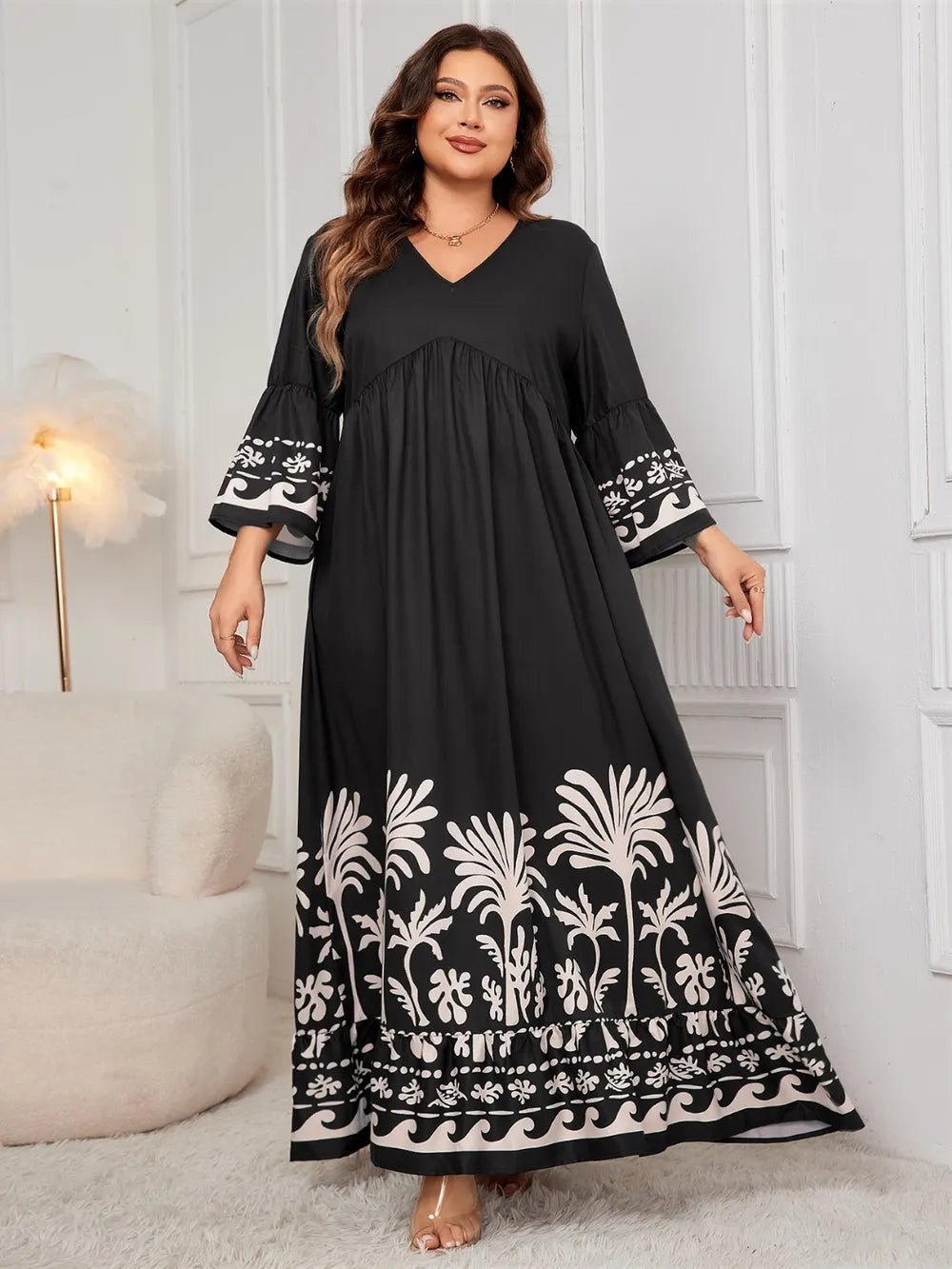 ILONA – Robe Longue Grande Taille