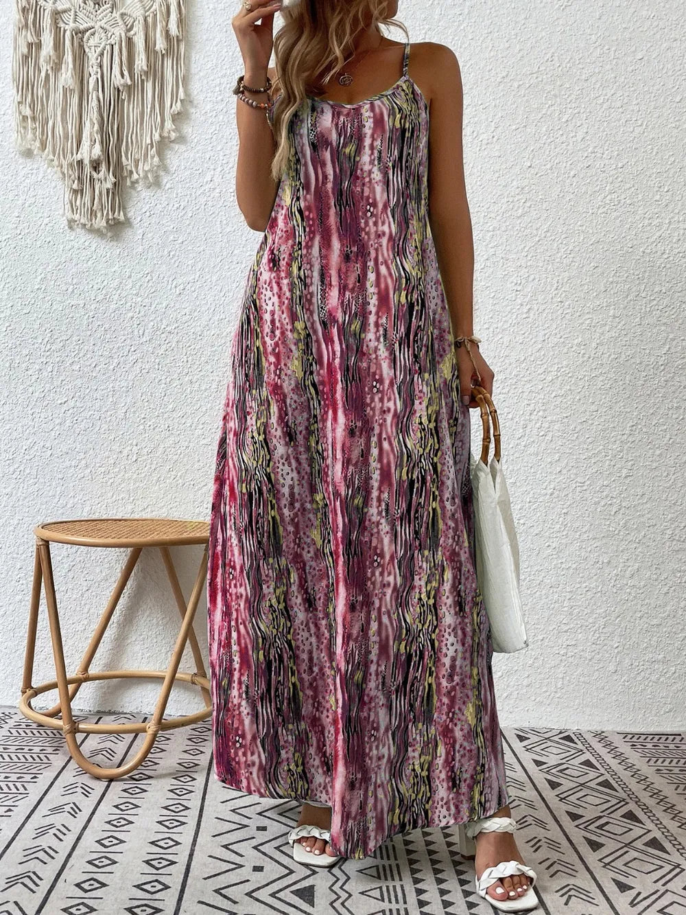 RIVKA – Robe Longue à Bretelles