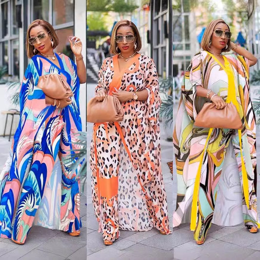 LAYANA – Ensemble Fluide Deux Pièces Chiffon