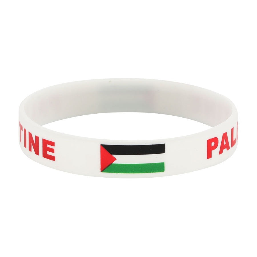 Free Palestine Silicone Bracelet