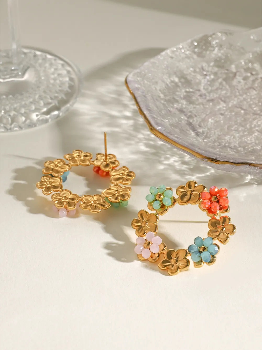 Boucles d’Oreilles Flora