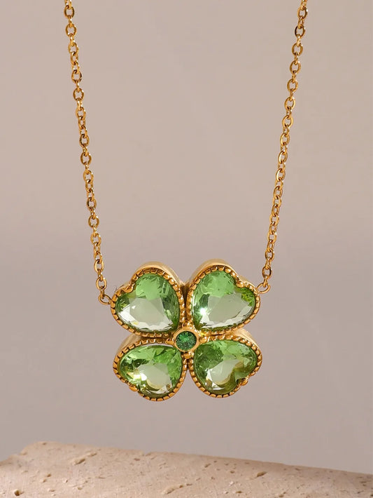 Collier Trèfle Porte-Bonheur