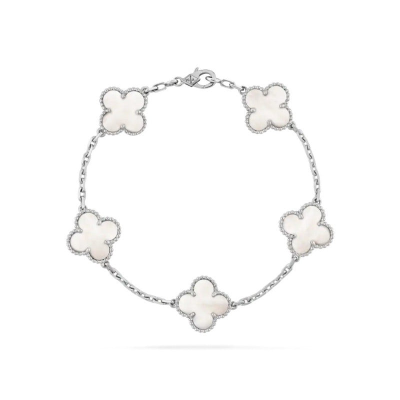ELYA – Bracelet trèfle doré