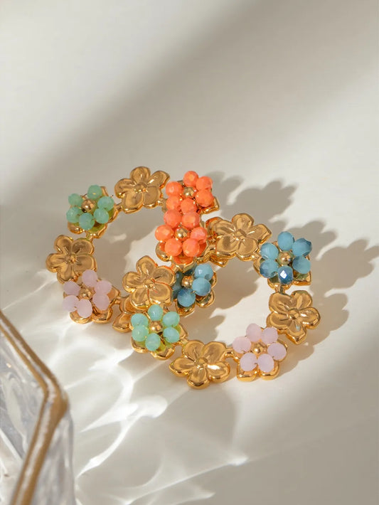 Boucles d’Oreilles Flora