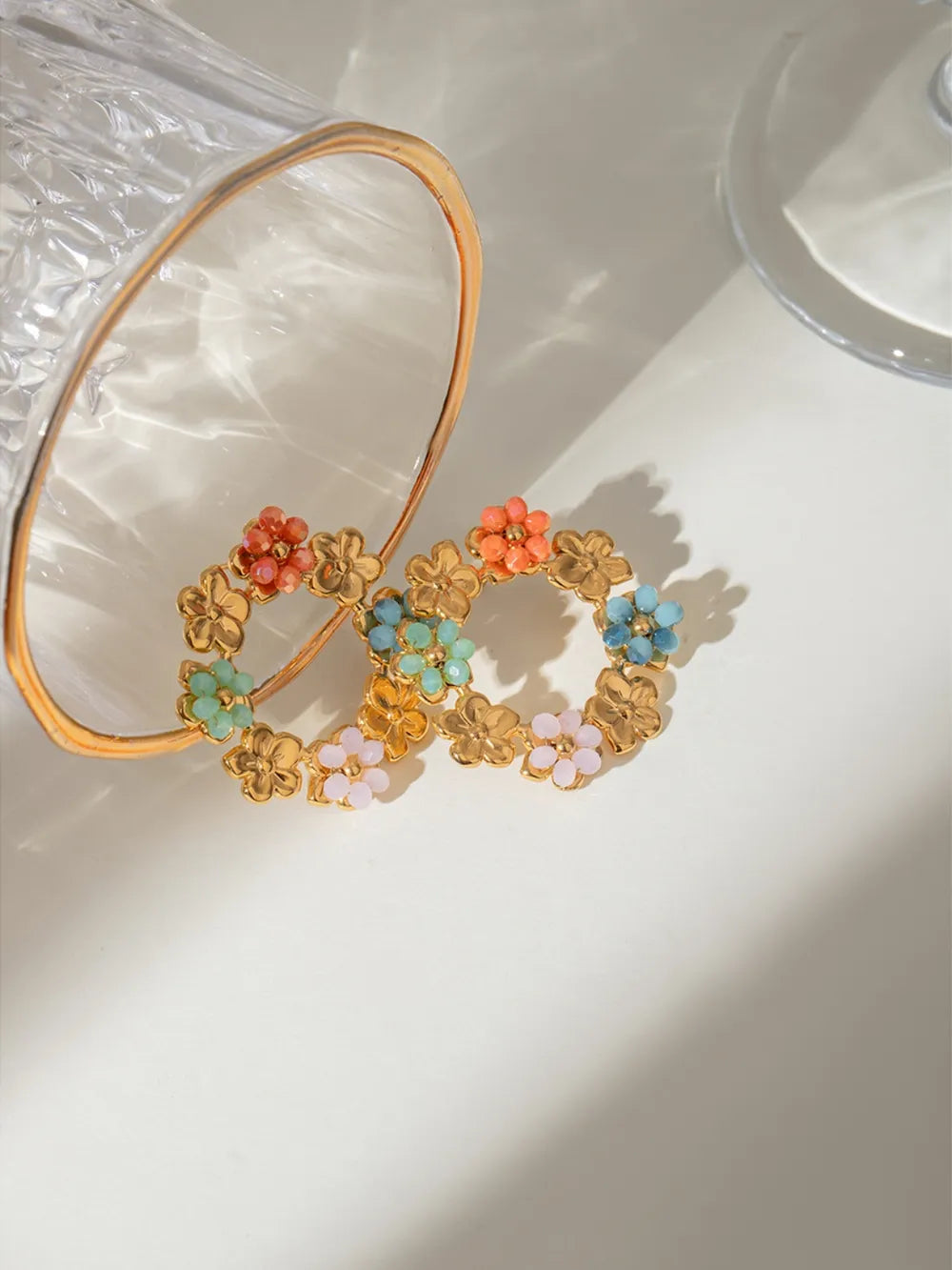 Boucles d’Oreilles Flora
