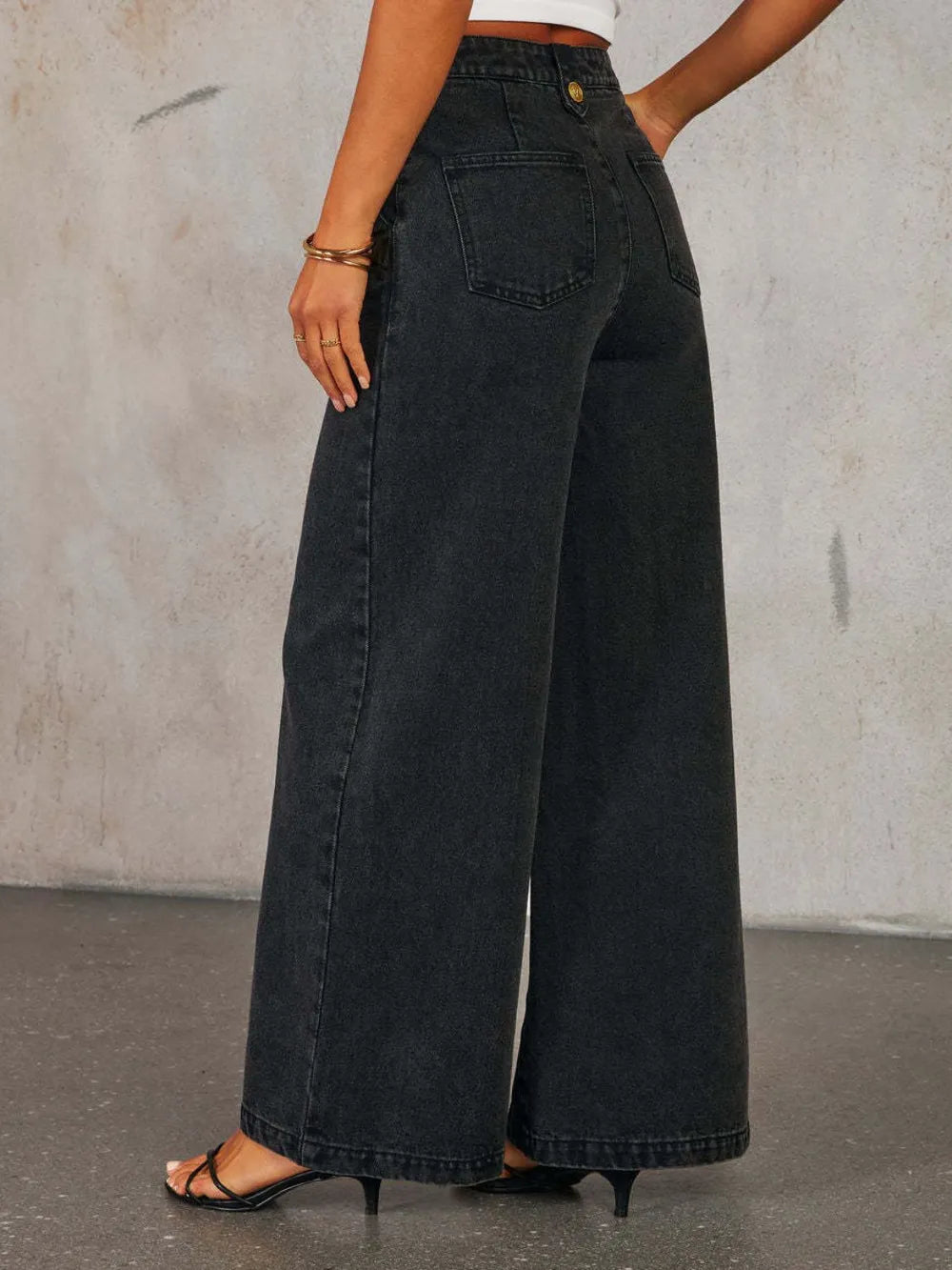 IRINA – Jean Taille Haute Coupe Large