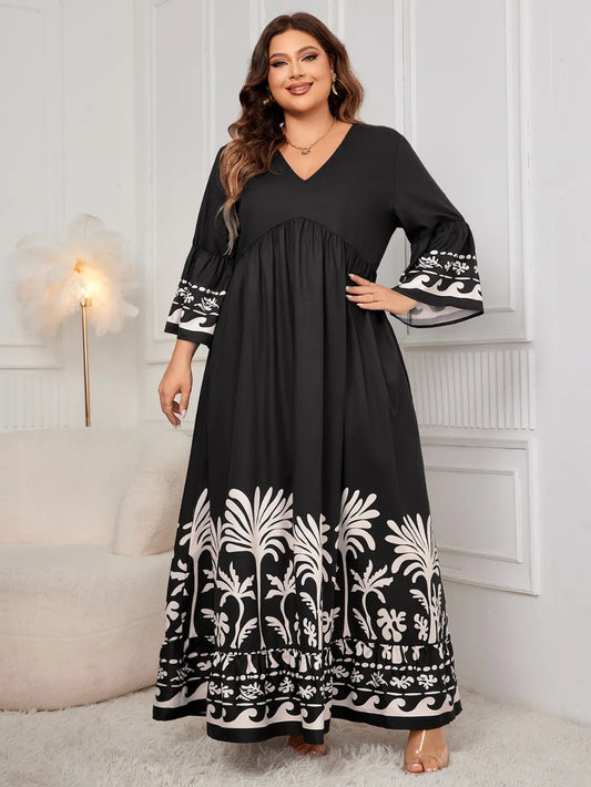 ILONA – Robe Longue Grande Taille